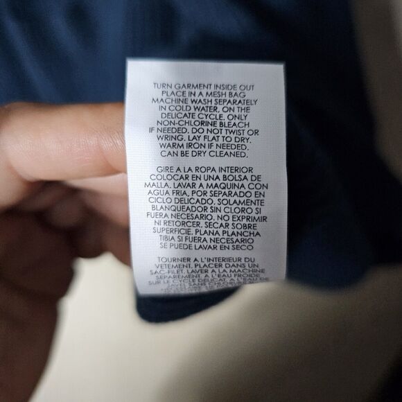 Cabi Flex Poncho Sweater Teal Size M/L Knit Pockets Batwings Oversized Stretchy - Picture 4 of 9